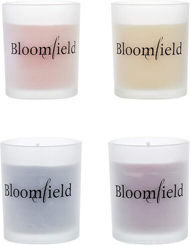 Luxury Soy Aromatherapy Candle Set – Valentine’s Day Gift for Woman, Relaxing Stress Relieving Energizing and Calming Essential Oils Soy Wax Candles, Gifts for Her, Mom, Wife 4 Pcs Wooden Gift Box in Saudi Arabia