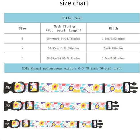 طوق الكلب قابل للتعديل الصيف زهرة الكلب الياقات مع مشبك السلامة لينة مريحة طوق الحيوانات الأليفة للكلاب الصغيرة والمتوسطة والكبيرة in Kuwait