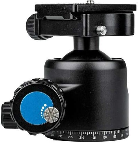 رأس كروي احترافي من Slik PBH-45LP، متوافق مع Arca، سعة تحميل 44 رطل، ارتفاع منخفض، أسود (618-831) in Kuwait