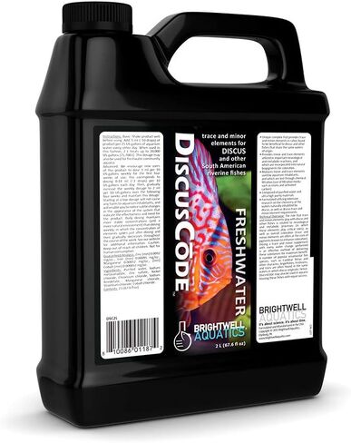 Brightwell Aquatics DiscusCode - Trace & Minor Elements for Discus & Other South American Riverine Fishes in Saudi Arabia