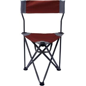 Travel Chair Ultimate Slacker 2.0, Small Folding Tripod Chair with Back for Outdoor Adventures, Portable Stool-Chair in Saudi Arabia