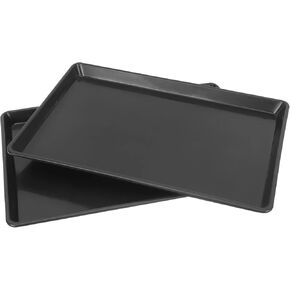 Ipetboom 2PCS Large Dog Crate, 11.7x11.8 Dog Crate Pans Replacement Tray, Plastic Bottom Dog Kennel Crate Tray for Pet Cages