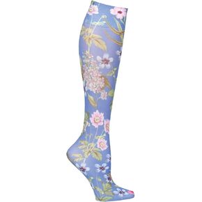 Celeste Stein Women's Mild Compression Knee High Stockings - Blue Morona in Saudi Arabia