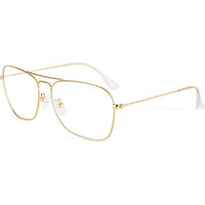 IOHLNG Square Aviator Sunglasses for Women Men Polarized Pilot Military Square Shades Classic Vintage Metal Sun Glasses