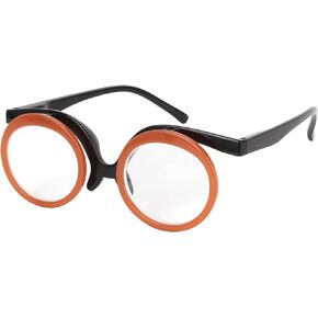 Aisi Makeup Reading Glasses For Women Cosmetic Readers Flip Up Double Lens Magnifying Eyeglasses
