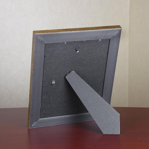 إطار صورة نيو ديل 8 بوصة × 10 بوصة، شهادة السلسلة التنفيذية/المستندق/الصورة، نمط ذهبي/أسود مع حدود ذهبية داخلية (15169) in Kuwait