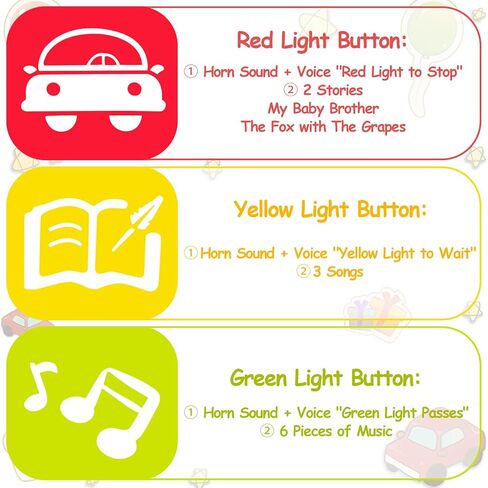 لعبة عجلة القيادة للأطفال، لعبة سيارة الأطفال الموسيقية للأطفال الصغار، عمر 1-2-3 سنوات، محاكاة التعلم التفاعلي، لعبة مقعد السيارة، تطور المهارات الحركية الدقيقة لعمر 1 2 3 سنوات من الأولاد والبنات in Kuwait