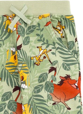 Disney Lion King Toy Story Cars French Terry Sweatshirt and Jogger Pants Outfit Set Toddler to Big Kid Sizes (2T - 10-12) in Saudi Arabia