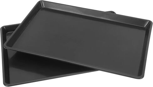 Ipetboom 2PCS قفص كلب كبير، 11.7x11.8 علبة استبدال مقالي قفص الكلب، علبة بلاستيكية أسفل بيت الكلب قفص لأقفاص الحيوانات الأليفة in Kuwait