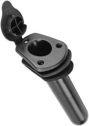 NovelBee 4 Pack of Kayak Deck Plastic Flush Mount Fishing Boat Rod Holders with Cap Cover,Gasket and Mounting Screws in Saudi Arabia