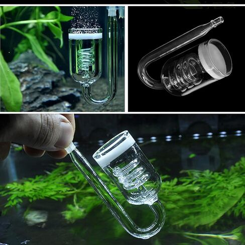 Ailindany CO2 الناشر حوض السمك توريد الملحقات الناشر قطرة مدقق فقاعة عداد تحقق صمام لخزان الحوض المزروع in Kuwait