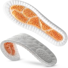 Memory Foam Insoles,Insoles Men Women,Work Boot Insoles for Men,Shoe Insoles for Standing All Day,Comfortable Insoles with Effective Shock Absorption,All-Day Comfort for Pain Relief(280mm) in Saudi Arabia