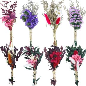 CITYES 8pcs Artificial Flower Forget-me-not Mini Bouquet in Kuwait