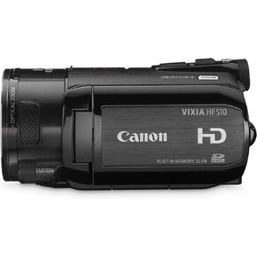 ذاكرة فلاش مزدوجة HD من Canon VIXIA HFS10 مع سعة 32 جيجا بايت ذاكرة داخلية و10 × تكبير بصري - 2009 MODEL (تم تجديدها معتمدة) in Kuwait