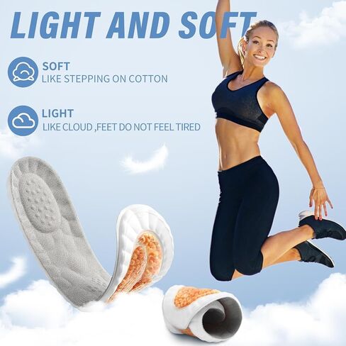 Memory Foam Insoles,Insoles Men Women,Work Boot Insoles for Men,Shoe Insoles for Standing All Day,Comfortable Insoles with Effective Shock Absorption,All-Day Comfort for Pain Relief(280mm) in Saudi Arabia