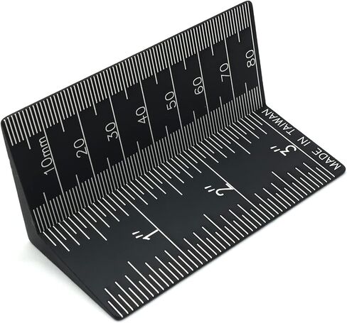 Taytools 774175 Drill Bit Depth Stop Setting Gauge 0-3" or 0-80 mm Anodized Aluminum in Saudi Arabia