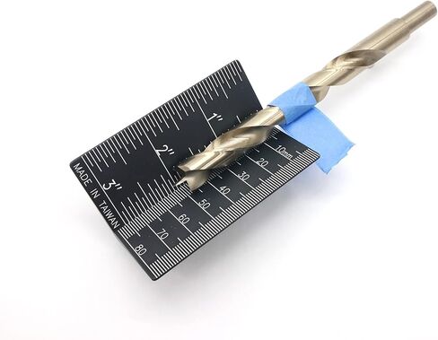Taytools 774175 Drill Bit Depth Stop Setting Gauge 0-3" or 0-80 mm Anodized Aluminum in Saudi Arabia