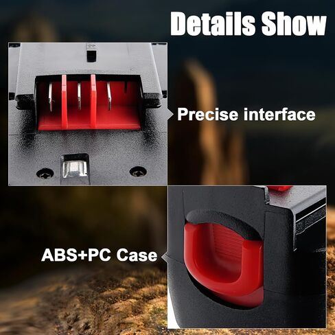 【Upgraded to 4000mAh】2Packs HPB18 Battery Replacement for Black and Decker 18V Battery Compatible with Black and Decker Battery HPB18-OPE 244760-00 A1718 FS18FL FSB18 Firestorm Cordless Power Tools in Saudi Arabia