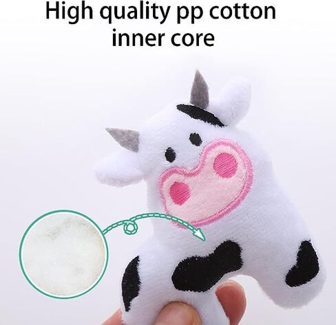 Galyacht Catnip Toy, Cat Plush Chew Toy, Teeth Grinding Catnip Toy Cow Catnip Toys in Saudi Arabia