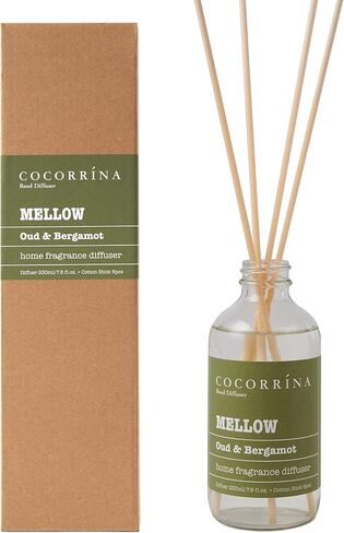 مجموعة اعواد معطر برائحة الغابة السوداء من كوكورينا، موزع زيوت عطرية سعة 7.8 اونصة لتزيين رف الحمام، هدايا عيد ميلاد للمنزل وحفلات الزفاف للنساء والرجال in Kuwait