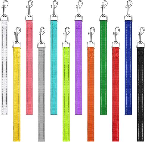 حبل ماعز قصير من النايلون بطول 12 انش من ابي لايك مع تصميم شريط عاكس للضوء لحيوانات المزرعة الصغيرة والبقر والاغنام والماعز والحصان والكلاب الكبيرة والمشي in Kuwait