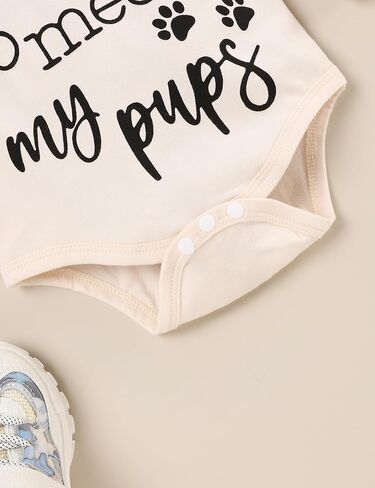 oklady Baby Girl Clothes Cute Letter Printed Romper Floral Pants Newborn Girl Outfits Infant Fall Winter Clothes in Kuwait