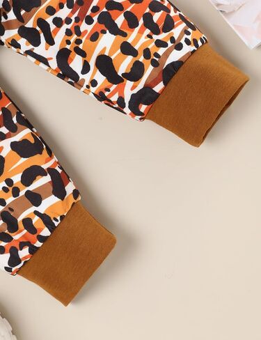 oklady Baby Girl Clothes Cute Letter Printed Romper Floral Pants Newborn Girl Outfits Infant Fall Winter Clothes in Kuwait