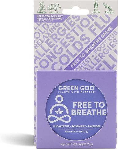 مرطبان جرين جو فري تو بريث بسعة 59.14 مل (قطعتان) in Kuwait