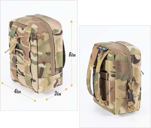 CLTAC التكتيكية الحقيبة المساعدة MOLLE Admin Pack العسكرية الطبية EMT IFAK منظم EDC أداة الجيب in Kuwait