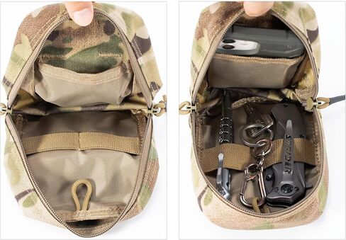 CLTAC التكتيكية الحقيبة المساعدة MOLLE Admin Pack العسكرية الطبية EMT IFAK منظم EDC أداة الجيب in Kuwait