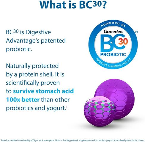 Digestive Advantage Intensive Bowel Support, 32 Count, Pack of 2 in Kuwait