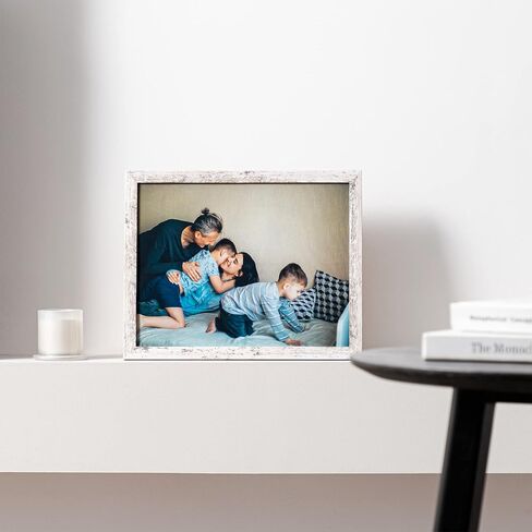 eletecpro 11x14 Collage Picture Frame Display 5Pcs 4x6 Photos or 2Pcs 5x7 Photos with Mat, Wall Decoration Tabletop Frame with Bracket, Blue in Saudi Arabia