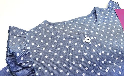 بدلة رومبير قطنية بأكمام قصيرة للفتيات الصغيرات من CHUBBYBUN in Kuwait