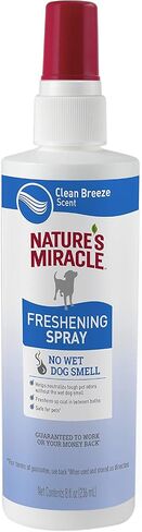 Nature's Miracle Freshening Spray For Dogs Freshens Dog’s Coat Between Baths And Neutralizes Tough Odors With Sunkissed Breeze Scent, 8 Ounces in Saudi Arabia