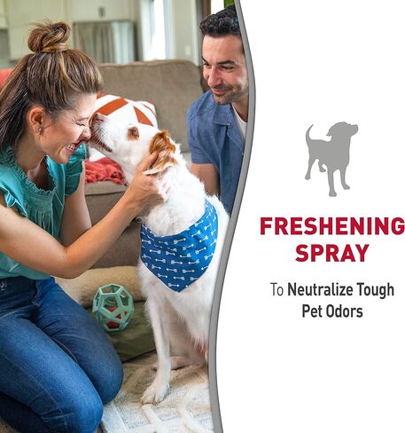 Nature's Miracle Freshening Spray For Dogs Freshens Dog’s Coat Between Baths And Neutralizes Tough Odors With Sunkissed Breeze Scent, 8 Ounces in Saudi Arabia