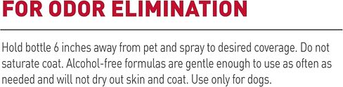 Nature's Miracle Freshening Spray For Dogs Freshens Dog’s Coat Between Baths And Neutralizes Tough Odors With Sunkissed Breeze Scent, 8 Ounces in Saudi Arabia