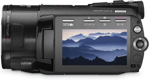 Canon VIXIA HFS10 HD Dual Flash Memory w/32GB Internal Memory & 10x Optical Zoom - 2009 MODEL (Renewed) in Saudi Arabia