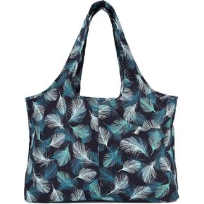 ZOOEASS Women Fashion Large Tote Shoulder Handbag Waterproof Tote Bag Multi-function Nylon Travel Shoulder