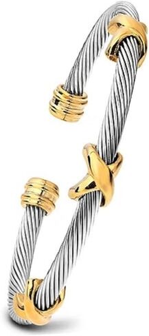 OSIRIDEH2 Cable Bracelets For Women, Multifunctional Twisted Bracelets for Women, Famous Twisted Cable Bracelets Bracelet Designs Women's Bracelets Fashion Jewelry Trendy Women' in Kuwait