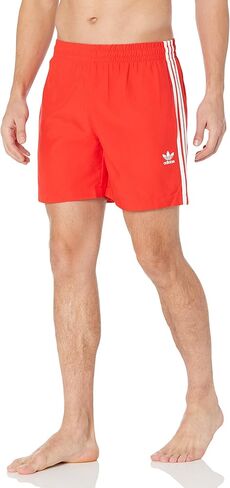 شورت السباحة القياسي Adicolor Classics 3-Stripes للرجال من أديداس أوريجينالز in Kuwait
