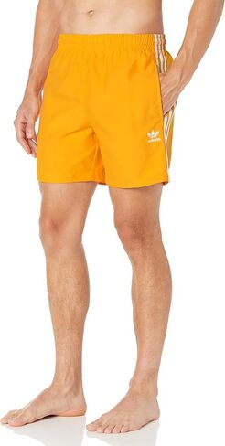 شورت السباحة القياسي Adicolor Classics 3-Stripes للرجال من أديداس أوريجينالز in Kuwait
