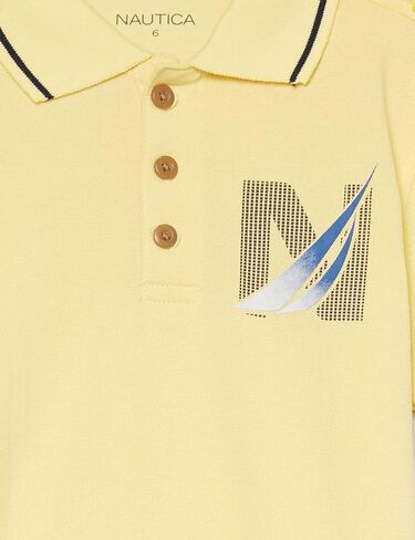 Nautica Sets (KHQ) طقم بولو قصير للأولاد مكون من قطعتين in Kuwait