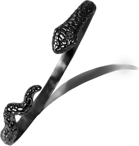 DEAROK 14K سوار ذهب للنساء الأفعى الكفة سوار للفتيات المفتوحة الإسورة الخرز الأسود سوار ل Grils الصداقة هدية in Kuwait