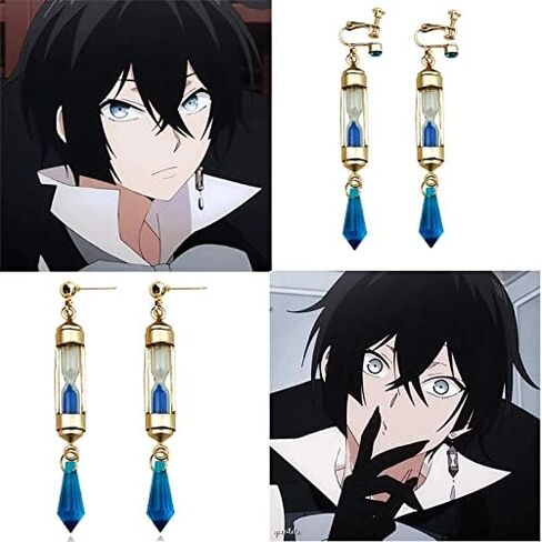 KangShun دراسة حالة حلق Vanitas Cosplay، مشبك أذن Anime Vanitas Cosplay للنساء in Kuwait