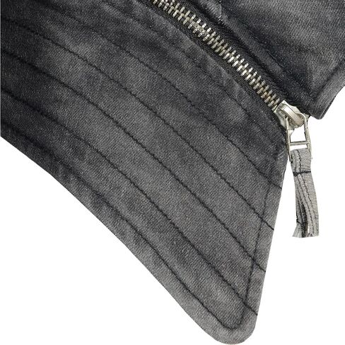 سترة نسائية من الجلد الصناعي ببرشام من Fashion SX مع سحاب لراكبي الدراجات النارية من قماش الدنيم ملابس خارجية للدراجة النارية in Kuwait