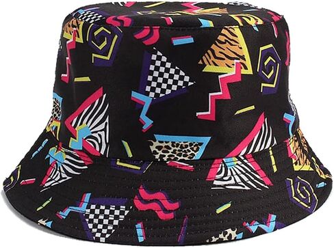 قبعات Quanhaigou Bucket Hat للجنسين صيفية للسفر على الشاطئ قبعة صياد السمك للرجال والنساء والمراهقين in Kuwait