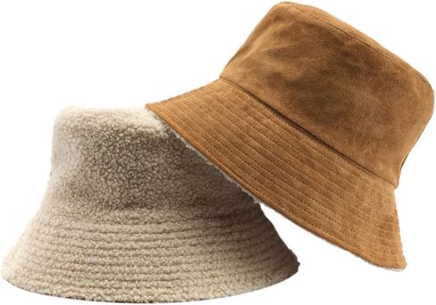 Belsen Corduroy Reversible Bucket Hat Unisex Cotton Twill Canvas Sun Fishing Hat in Kuwait