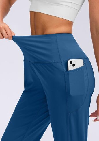 Viodia Women's Joggers with Pockets High Waisted Athletic Workout Yoga Jogger Pants for Women Tapered Sweatpants in Kuwait