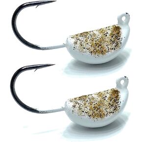 Sheepshead Jig, 2~5 Pack, Standup Style Jig, Saltwater Fishing Jig, Powder Coat Finish Made in The USA with 2X Hook, 1/2oz, 3/4oz, 1oz Sizes in Saudi Arabia