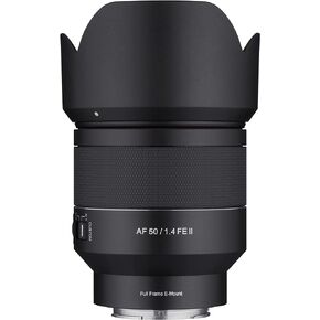 روكينون عدسة تركيز تلقائي باطار كامل 50 ملم f/1.4 Series II لسوني E (IO5014-E) اسود من ايه اف in Kuwait